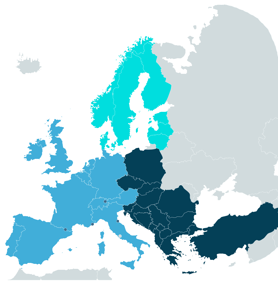 Mapa da Europa